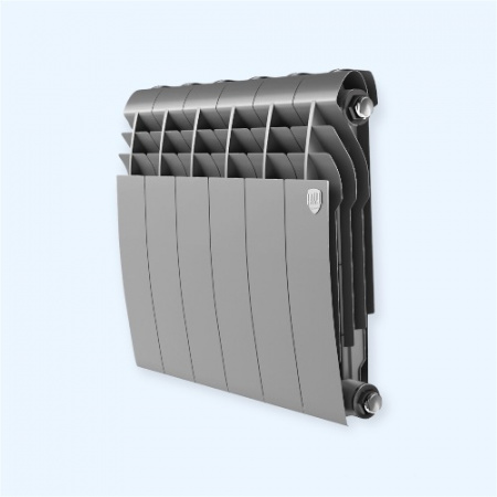 Радиатор Royal Thermo BiLiner 350 /Silver Satin - 6 секц.